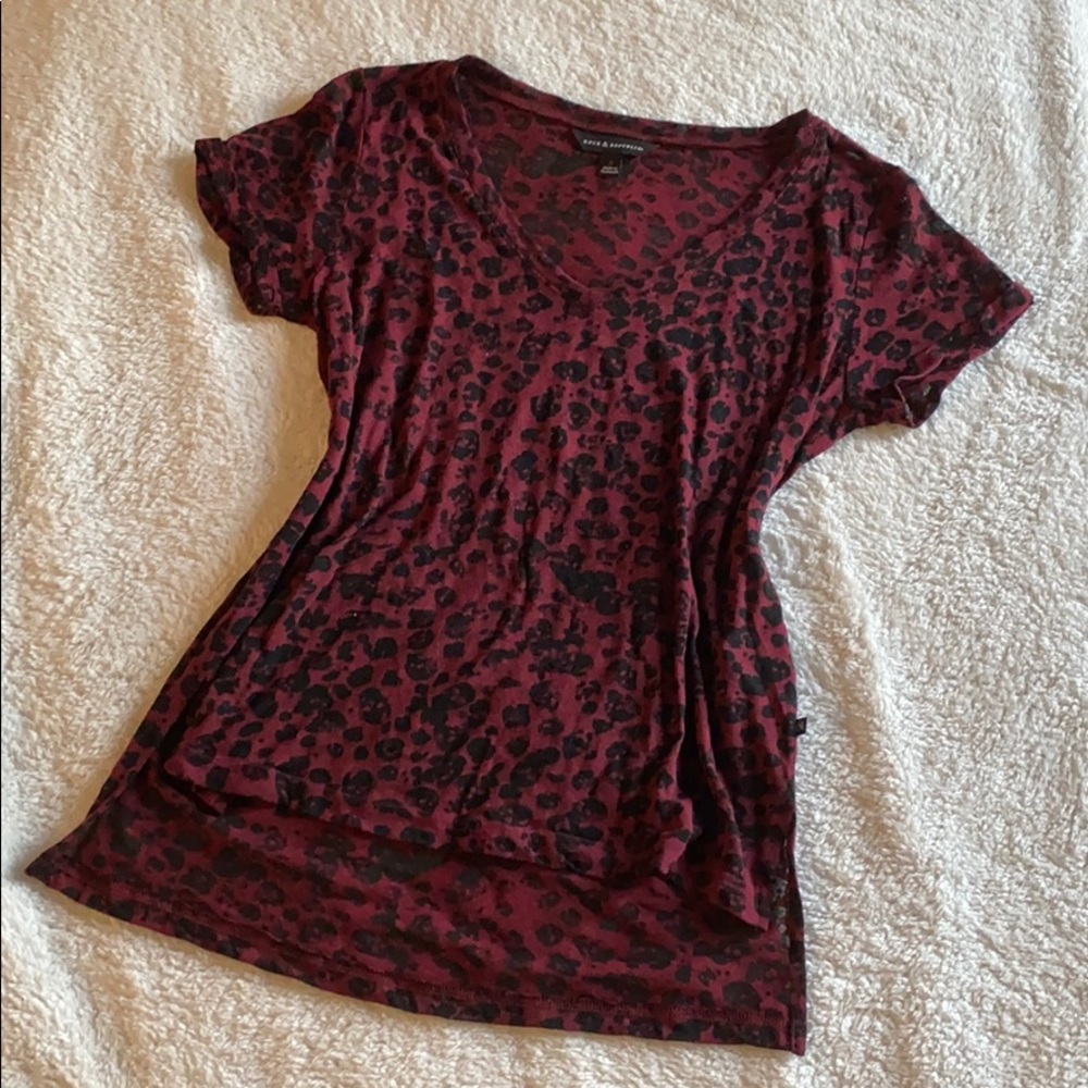 Rock&Republic red+black t-shirt